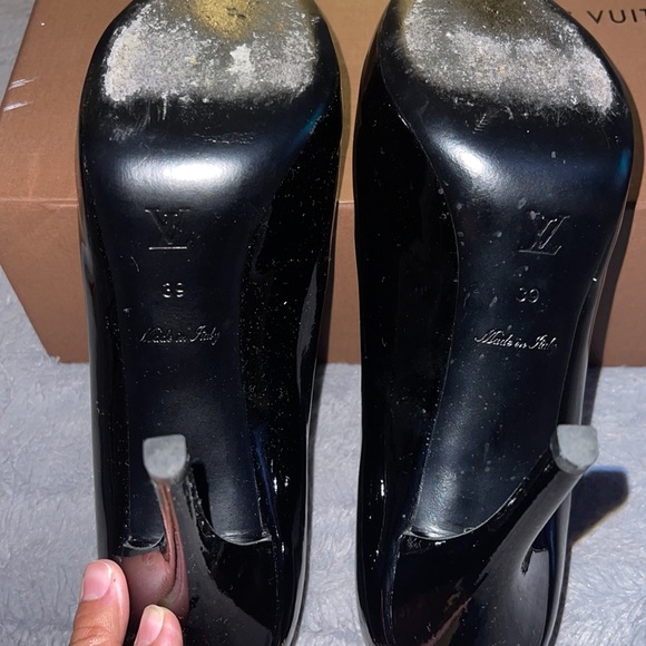 Louis Vuitton Peep Toe Heels Gently used - Picture 10 of 15